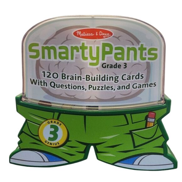 Melissa & Doug Smarty Pants Grade 3 Card Set - 120 Educational, Brain-Build - Picture 4 of 6